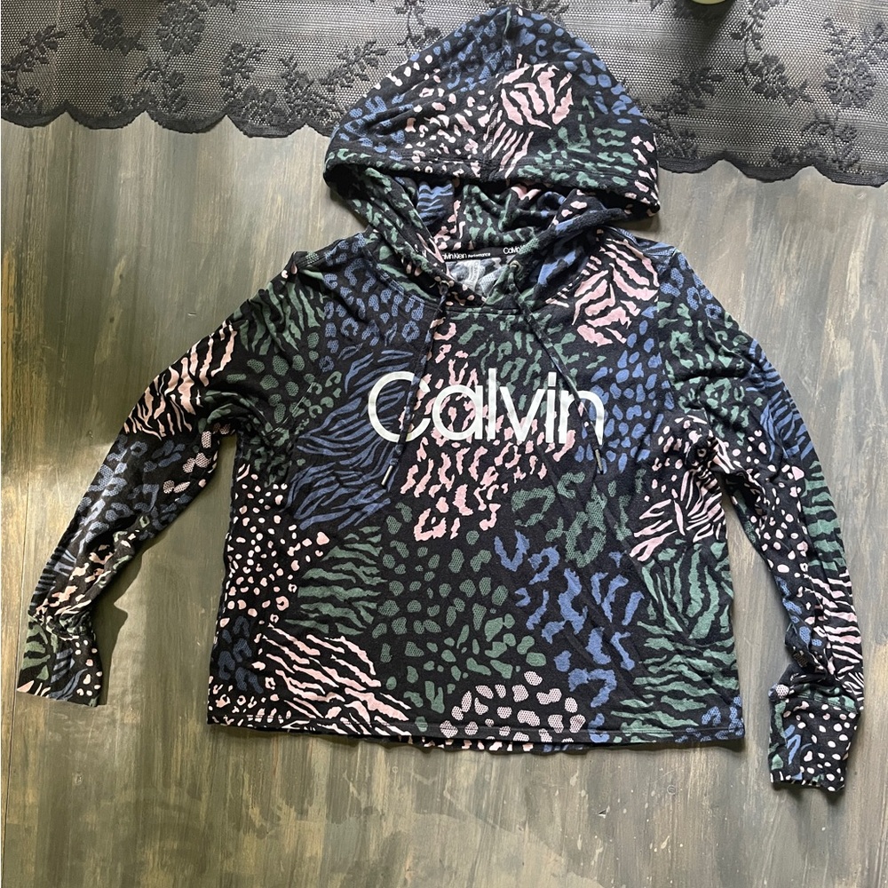 Calvin Klein Vibrant Patterned Hoodie